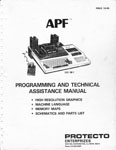 APF Programming and Technical Assistance Manual