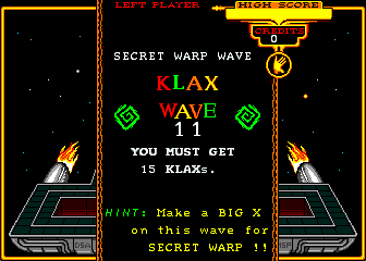 Klax screen shot 3