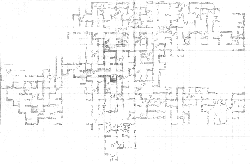 Telengard Hand Drawn Incomplete Map