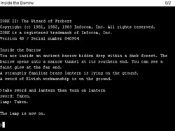 Zork II (Screenshot)